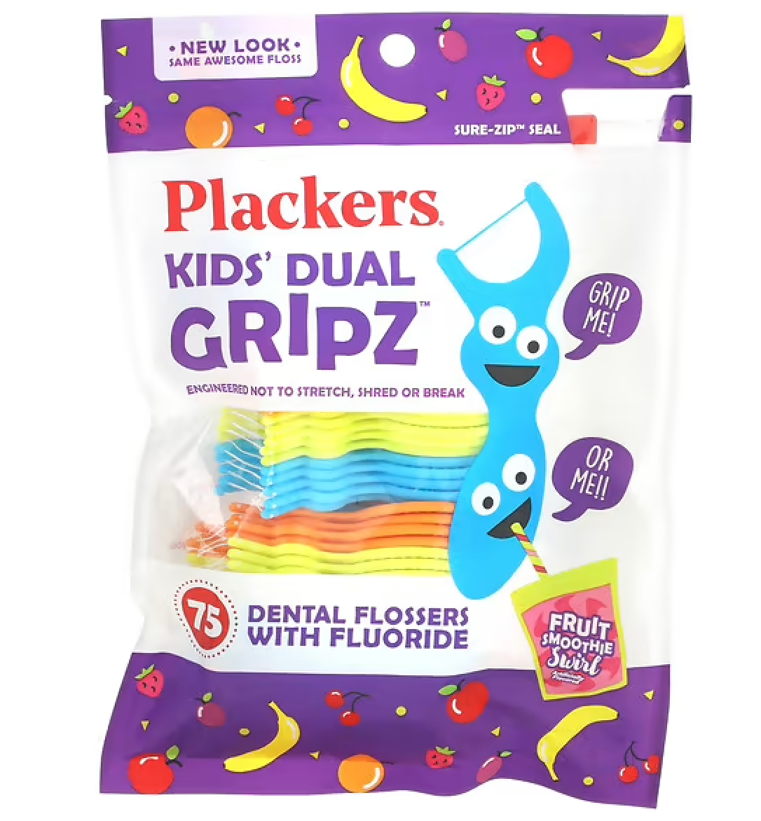 Plackers- Kids' Dual Gripz 75's