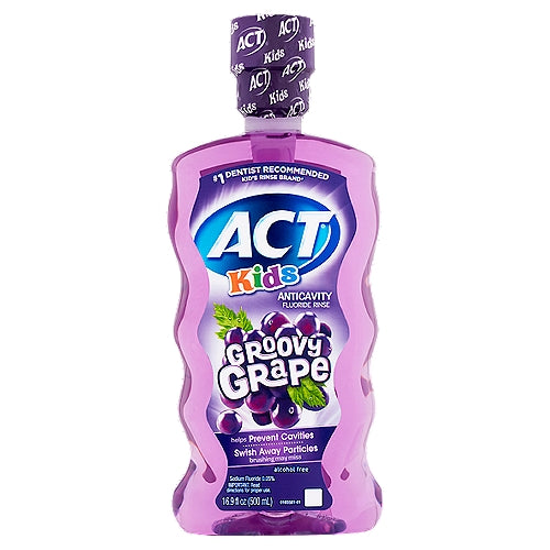 ACT Kids Anti-Cavity Fluoride Rinse 500mL