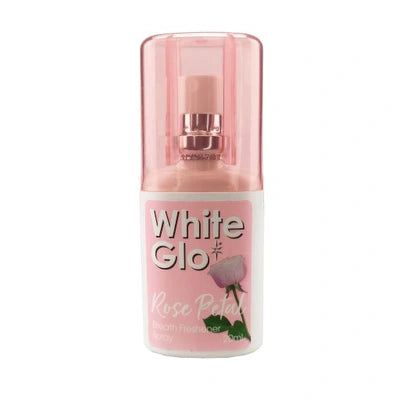 White Glo Breath Freshener Spray - Rose Petal 20mL