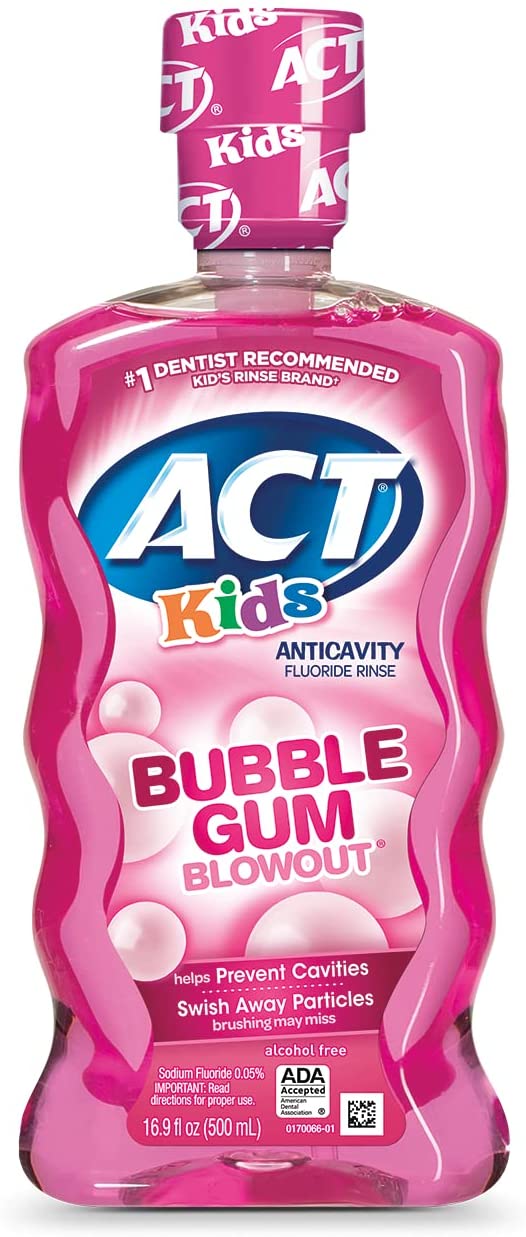 ACT Kids Anti-Cavity Fluoride Rinse 500mL