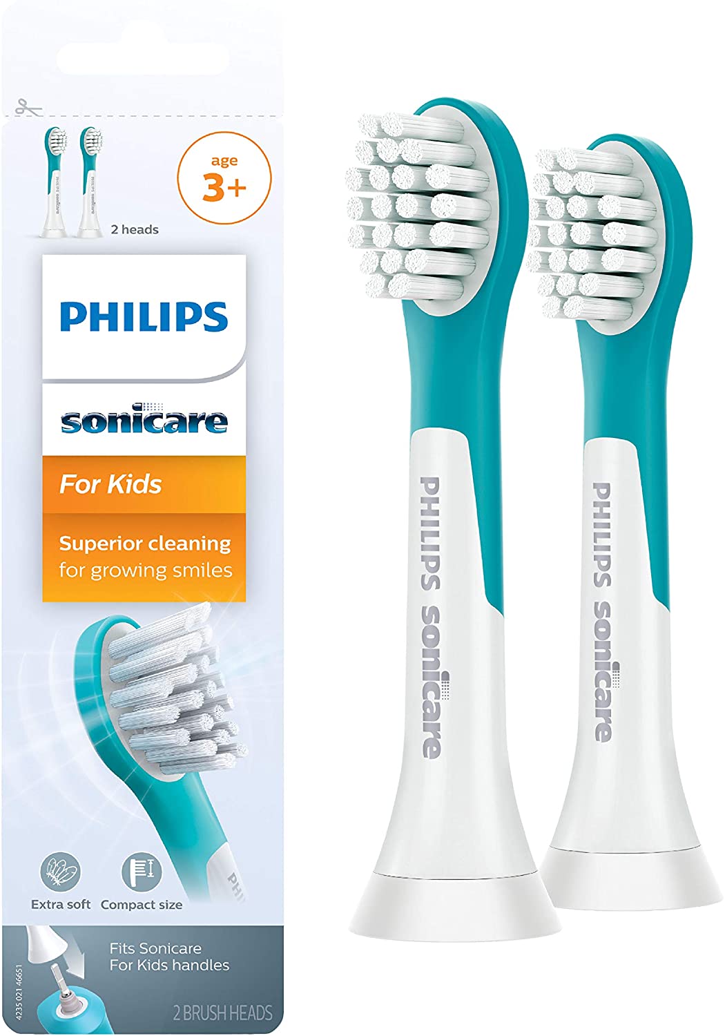 Philips Sonicare Kids Brush Head - 2 Heads