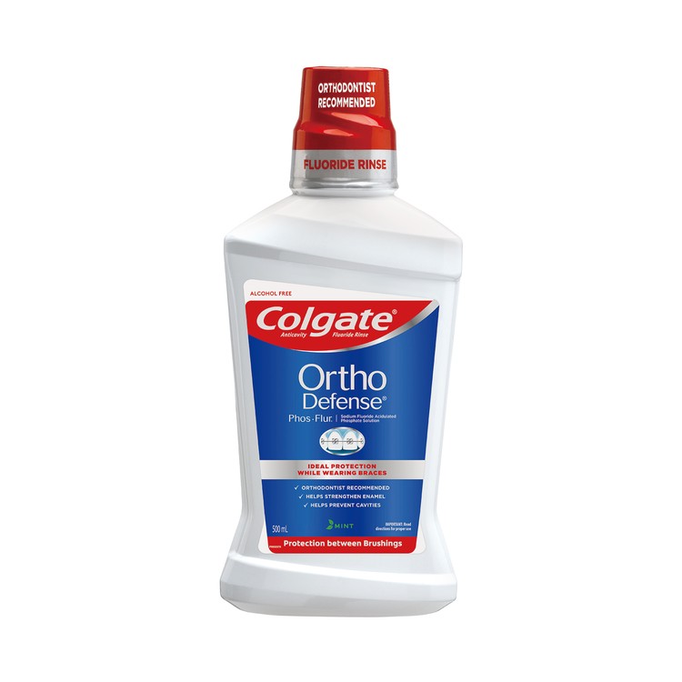 Colgate Ortho Defense Mouth Rinse 500mL