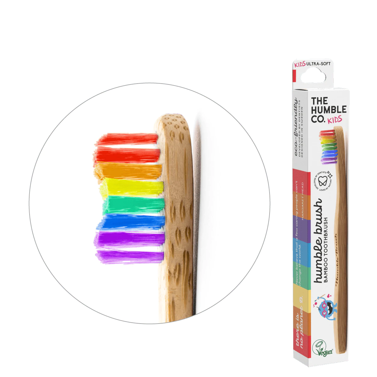 The Humble.Co Kids Bamboo Toothbrush