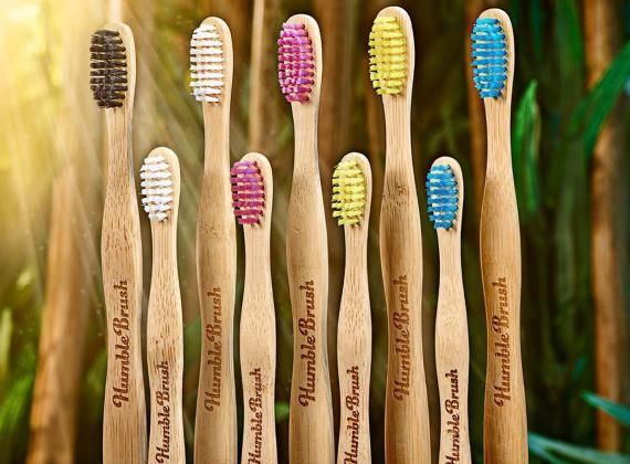 The Humble.Co Bamboo Adult Toothbrush