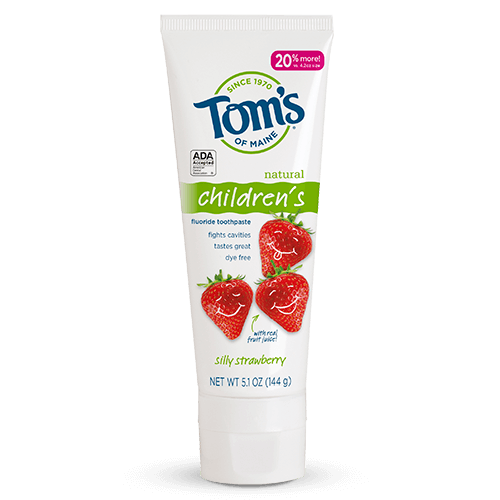 Tom's of Maine Kid's Silly Strawberry Toothpaste 144g